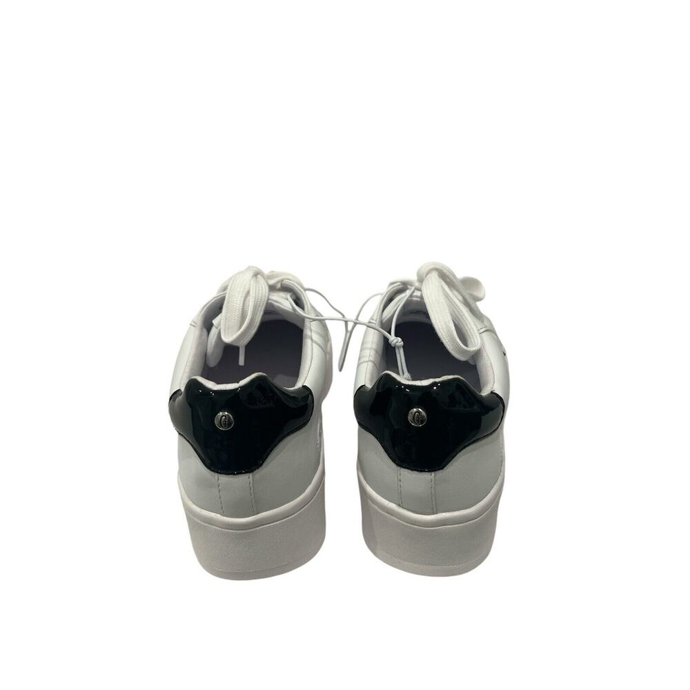 Guess Woman’s Lexxa Sneakers White /blue Size 10 Casual New - Picture 5 of 6